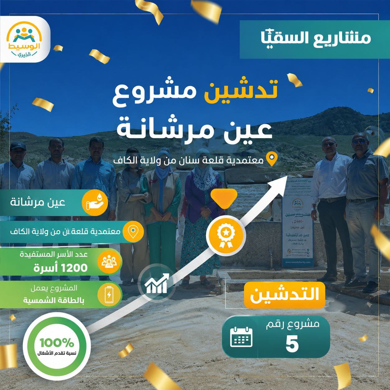 مشروع سقيا الماء 5  عين مرشانة